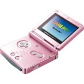 Pink Gameboy Advance SP AGS 101 System
